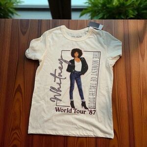 Whitney Houston Vintage Concert Short Sleeve Tee